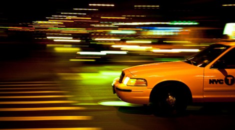 O famoso Yellow Cab de New York 