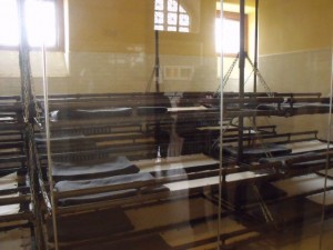 Ellis Island - camas da quarentena